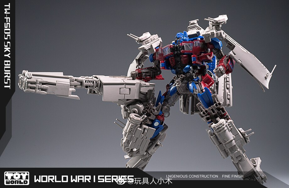 Toyworld TW FS05 Sky Burst   Unofficial ROTF Jetfire Battleship (18 of 19)